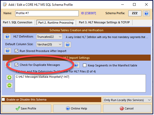 Checking For Duplicate Messages Checking For Duplicate Messages